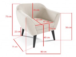 Minkšta sofa SOFIA